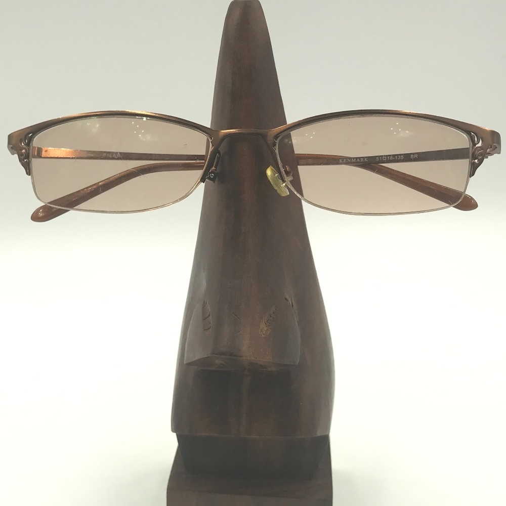 THALIA PILAR HALF RIM COPPER RECTANGLE GLASSES